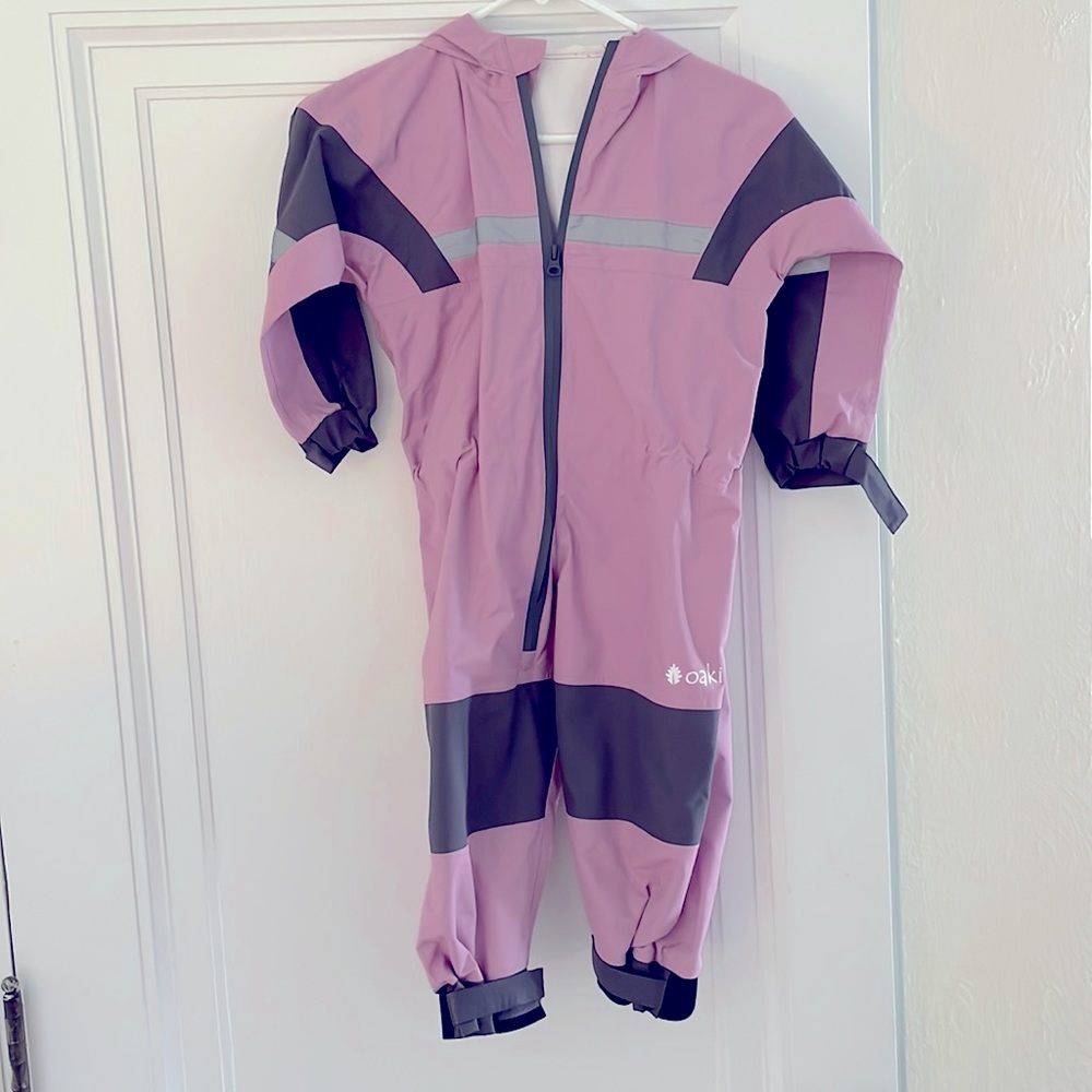 Pink Oaki Rain suit